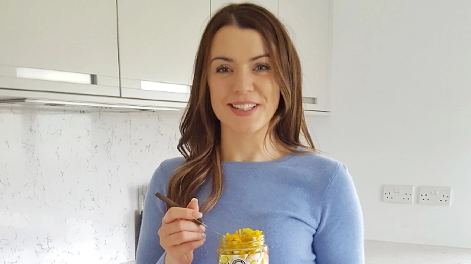 Health food entrepreneur who built her company whilst pregnant with twins takes on Dragons’ Den investors