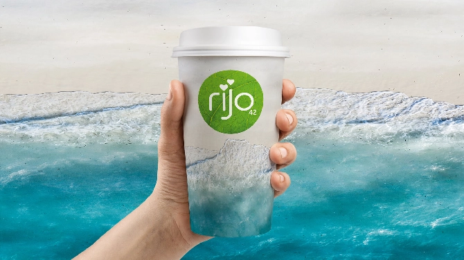 Launch of 100% plastic-free recyclable coffee cup is a UK-first from coffee company Rijo42