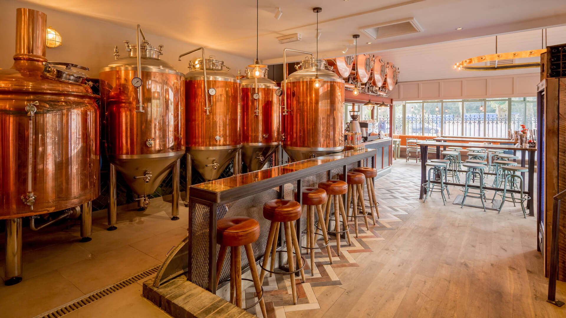 Craft breweries Brewhouse & Kitchen Cardiff-Brewery-Bar